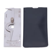 AVPAVP V-WAC Single Stainless Steel Welding Gauge Undercut Inch Inspection Ruler Weld Measuring Tool for Porosity and Crown Height Measurement