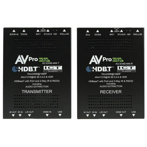 Avpro AC-EX40-444-KIT Hdbaset [cat6] Extender Kit