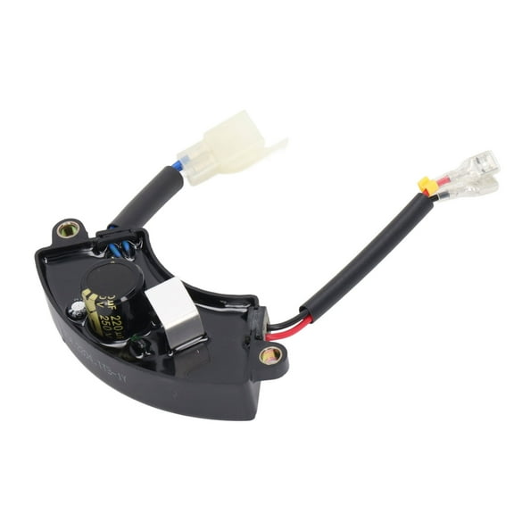 AVR Voltage Regulator Rectifier, 2-3kw Generator Automatic Voltage Regulator Plastic Half Moon For Gasoline 168F 170F