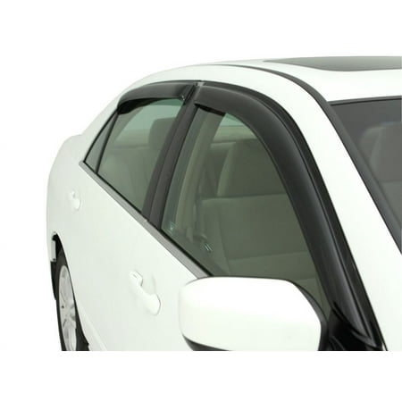 Auto VentShade (AVS) 94943 VentvisorDeflector 4 pc.; Smoke