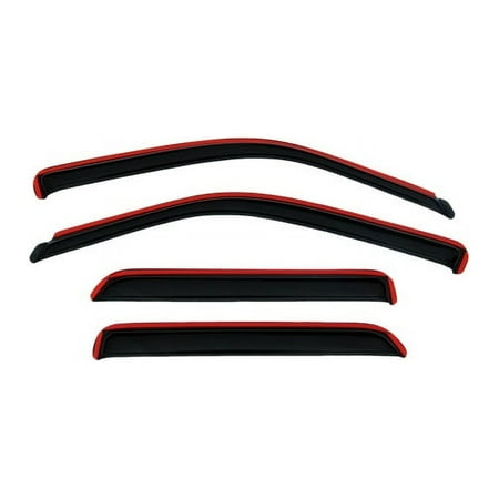 AVS 04-07 Scion XA Ventvisor In-Channel Front & Rear Window Deflectors 4pc - Smoke