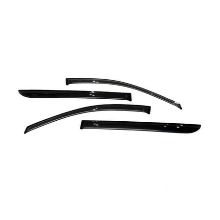 Auto VentShade (AVS) 94029 Outside Mount Ventvisor Window Deflectors Front & Rear Set 4 Pc. Set Fits 2005-2007 Honda Odyssey
