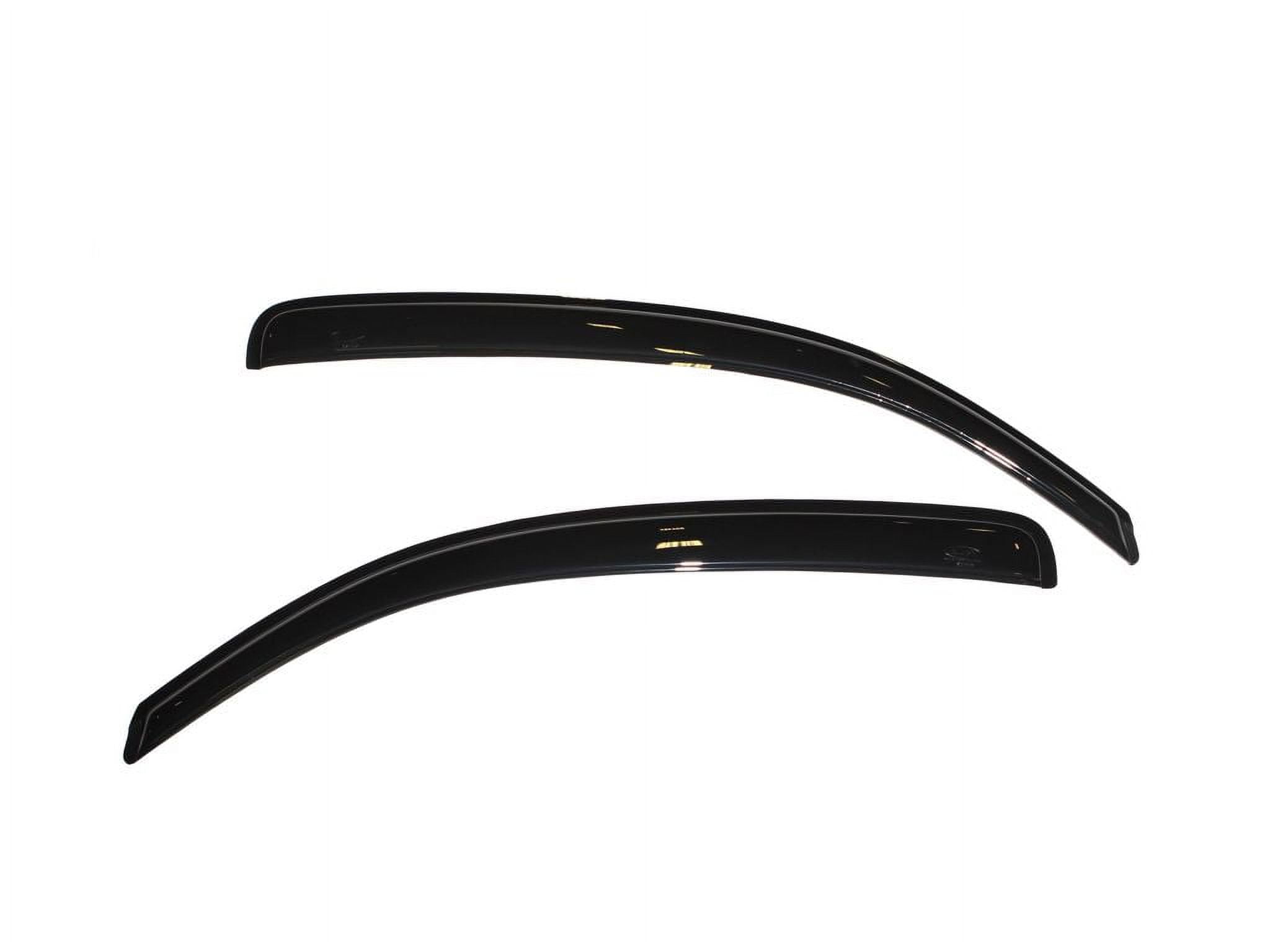 AVS 05-15 Toyota Tacoma Standard Cab Ventvisor Outside Mount Window Deflectors 2pc - Smoke