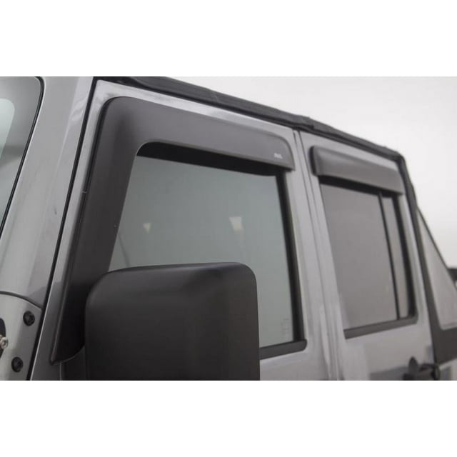 AVS 0718 Jeep Wrangler Unlimited Ventvisor Low Profile Window