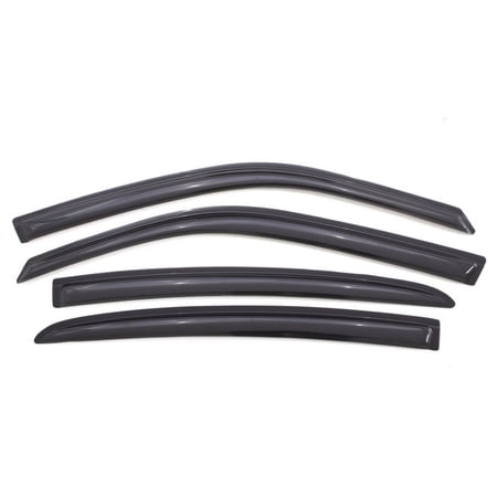 Auto VentShade (AVS) 94313 Outside Mount Ventvisor Window Deflectors Front & Rear Set 4 Pc. Set Fits 2011-2023 Dodge Charger