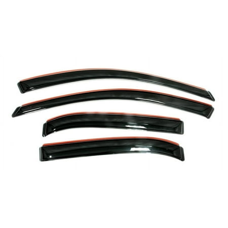 Auto Ventshade (AVS) by RealTruck In-Channel Ventvisor / Window Deflectors Combatable with 2015-2020 Cadillac Escalade, Chevy Tahoe, GMC Yukon