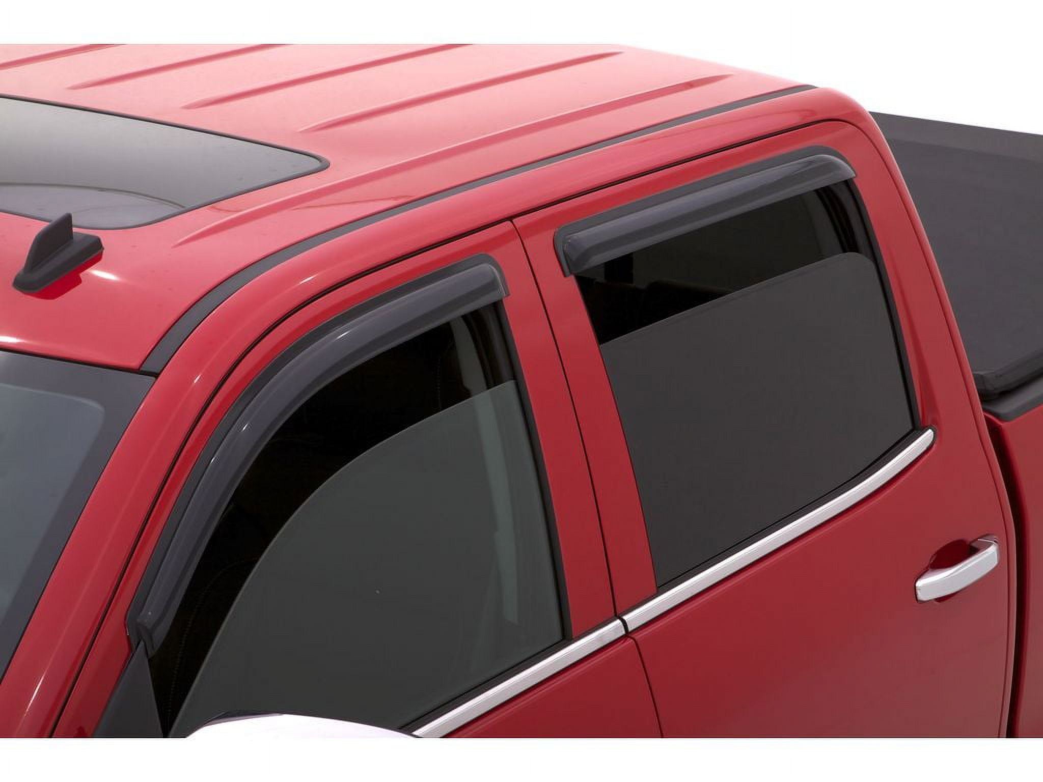 AVS Tape-On Vent Visors Fit 14-18 Silv/Sra 1500/15-19 2500-3500/19-26 4500-6500