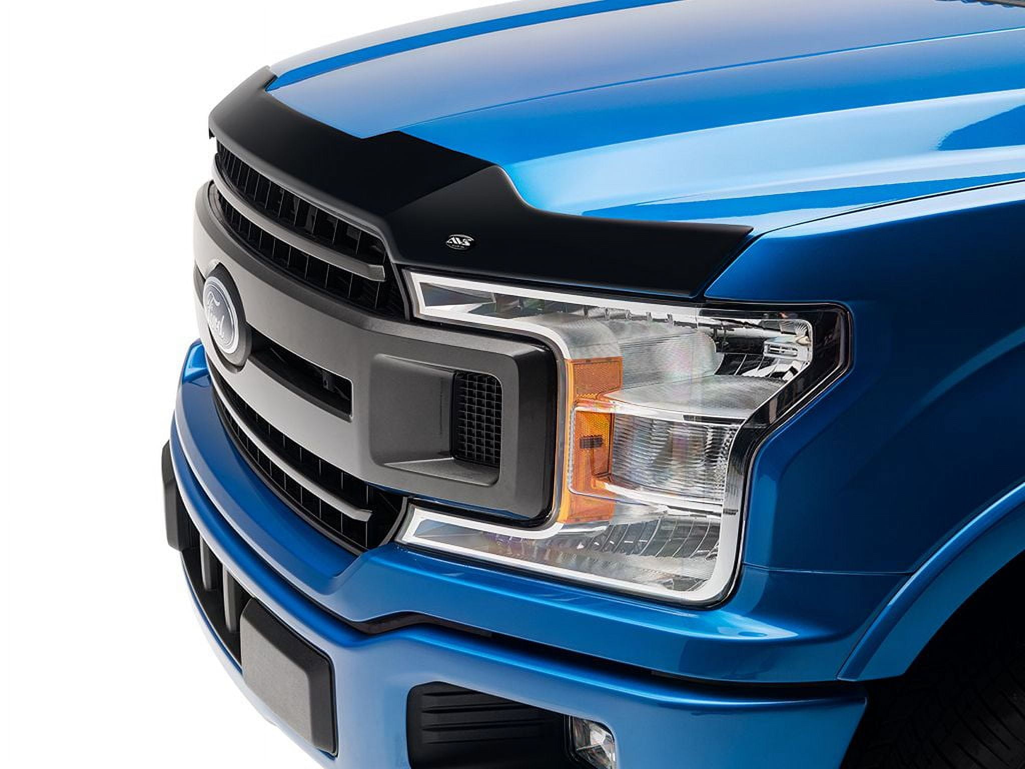 AVS 15-18 Ford F-150 Aeroskin Low Profile Acrylic Hood Shield - Smoke