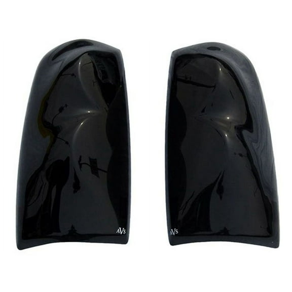 AVS 17-22 Ford F-250 / F-350 SuperCab & Super Crew Tail Shades Tail Light Covers - Smoke