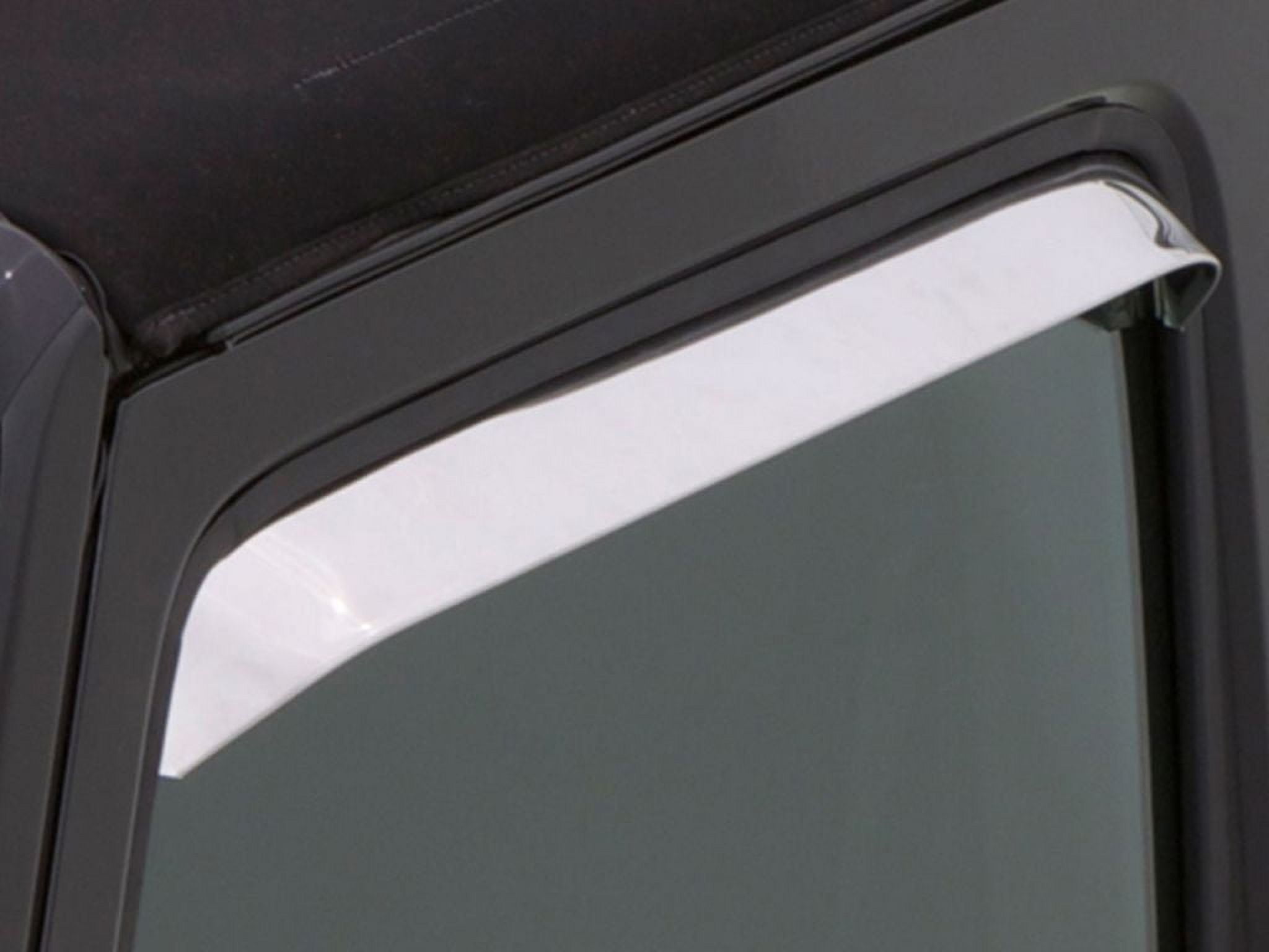 Auto Ventshade 12011 Ventshade Stainless Steel Window Deflector, 2 Piece
