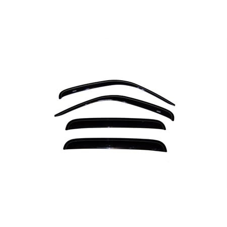 Auto Ventshade (AVS) VentvisorÂ® Deflector 4 pc.; Smoke