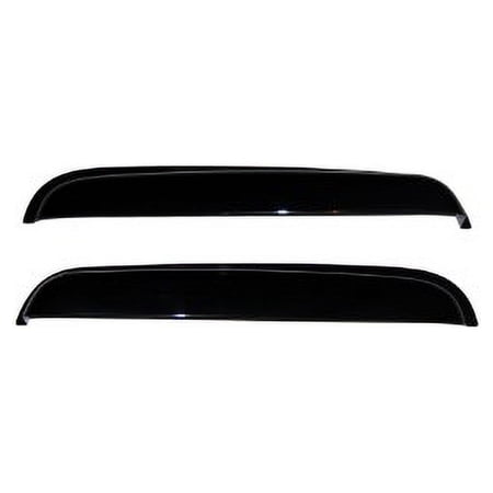 AVS 97-03 Ford F-150 Supercab Ventvisor Outside Mount Rear Window Deflectors 2pc - Smoke Fits select: 1997-2003 FORD F150, 1997-1999 FORD F250