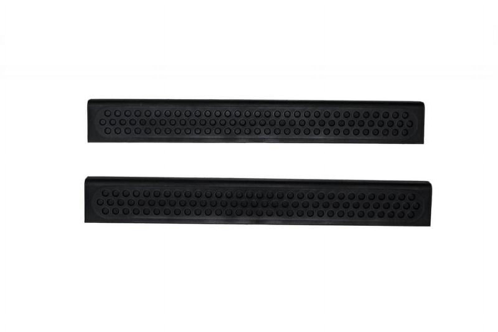 AVS 9706 Jeep Wrangler Stepshields Door Sills 2pc Black