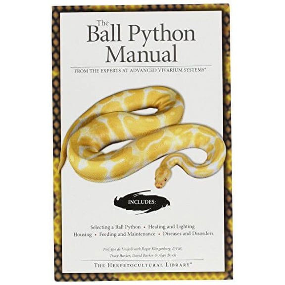 AVS Books Ball Python Manual Ball Python Manual (Paperback)