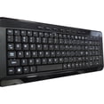thumbnail image 1 of Avs Gear A4Tech Black USB Wired Slim Keyboard W/ Blue LED Via Ergoguys, 1 of 3