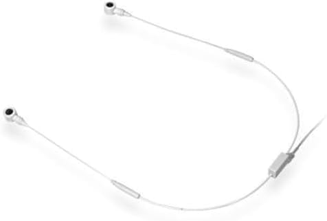 AVTCLSEW White Collar Worn Microphone Terminated for Sennheiser, Pendomax, Nady, Kingdom SYSV5 Microphone Systems