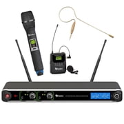 AVTronics 200 Channel 1 Handheld & 1 Lapel Mic System و Earworn Microphone