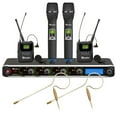 thumbnail image 1 of AVTronics Pro 200 Channel UHF Wireless Mic Systems | 2 Handheld Mics, 2 Lapel with 2 Pro Ear-worn Mics and Rack Mount Ears | Crystal Clear Sound, 1 of 1