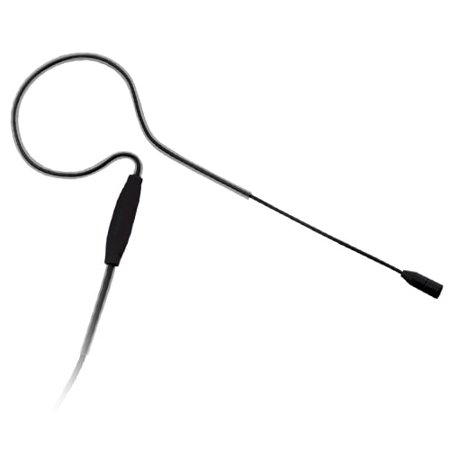 AVTronics Pro Series Black Earworn Microphone terminated for Shure Wireless Mic Systems