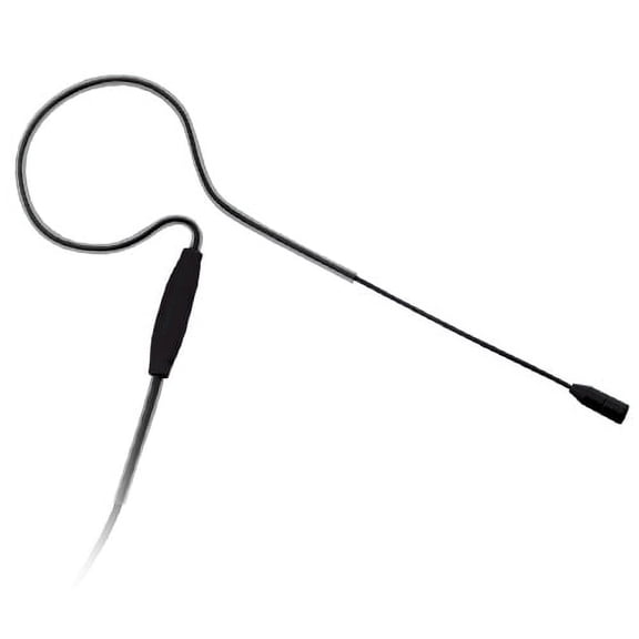 AVTronics Pro Series Black Earworn Microphone terminated for Shure Wireless Mic Systems