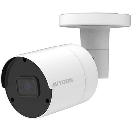 AVYCON AVC-NPB51F28 5MP IR Bullet IP Camera, 2.8mm Fixed Lens, White