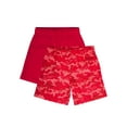 thumbnail image 1 of Athletic Works Boys Performance Shorts, 2-Pack, Sizes 4-18 & Husky, 1 of 9