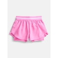 thumbnail image 1 of Athletic Works Girls Active 2 In 1 Shorts, Sizes 4-18 & Plus, 1 of 3