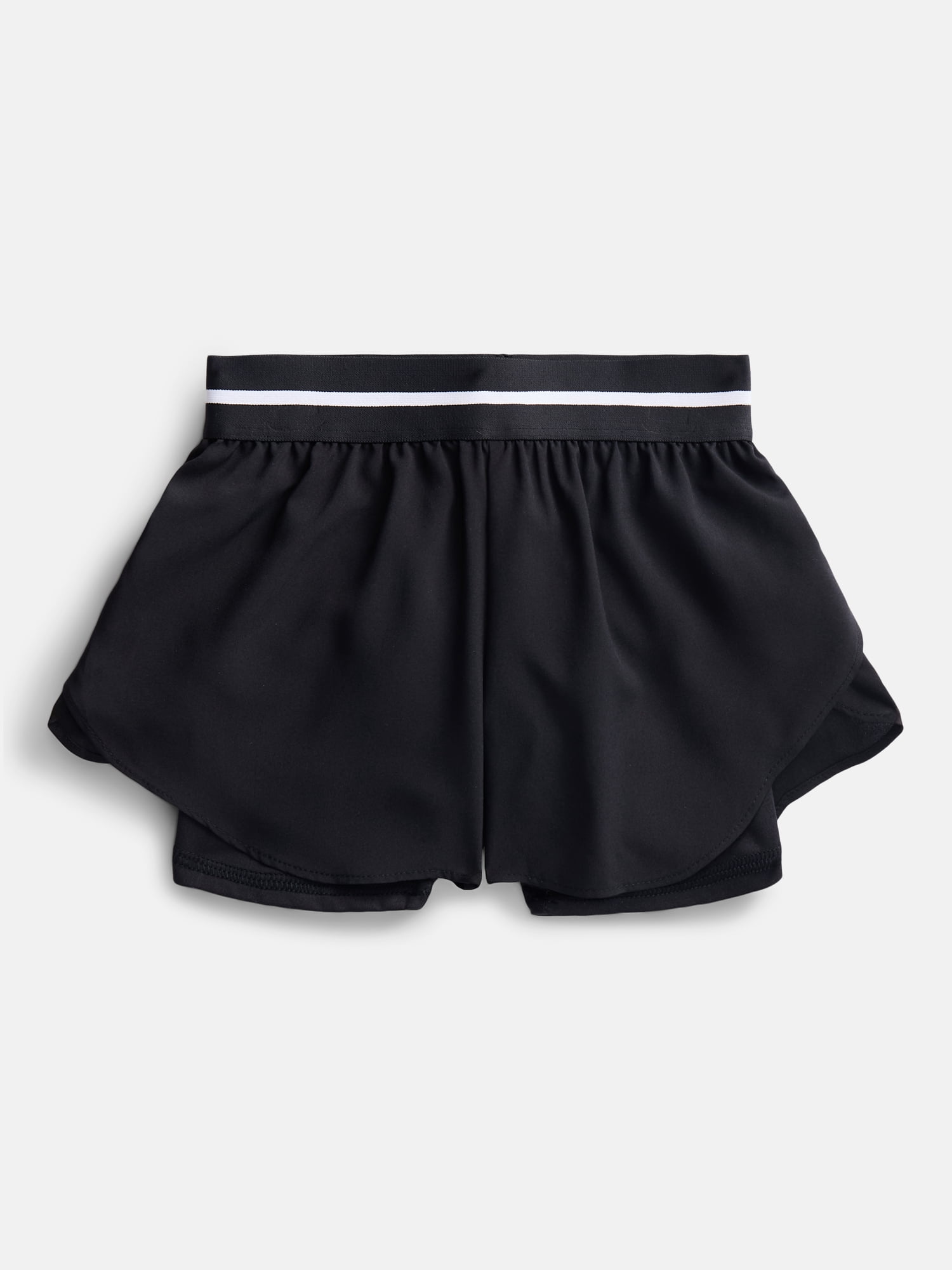 Athletic Works Girls Active 2 In 1 Shorts, Sizes 4-18 & Plus