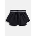 thumbnail image 1 of Athletic Works Girls Active 2 In 1 Shorts, Sizes 4-18 & Plus, 1 of 3