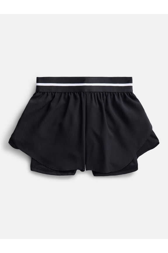 Girls Active 2 In 1 Shorts, Sizes 4-18 & Plus