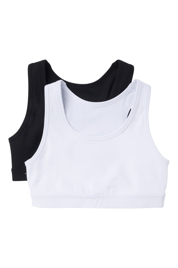 AW 2PK RACERBACK SPORT BRA