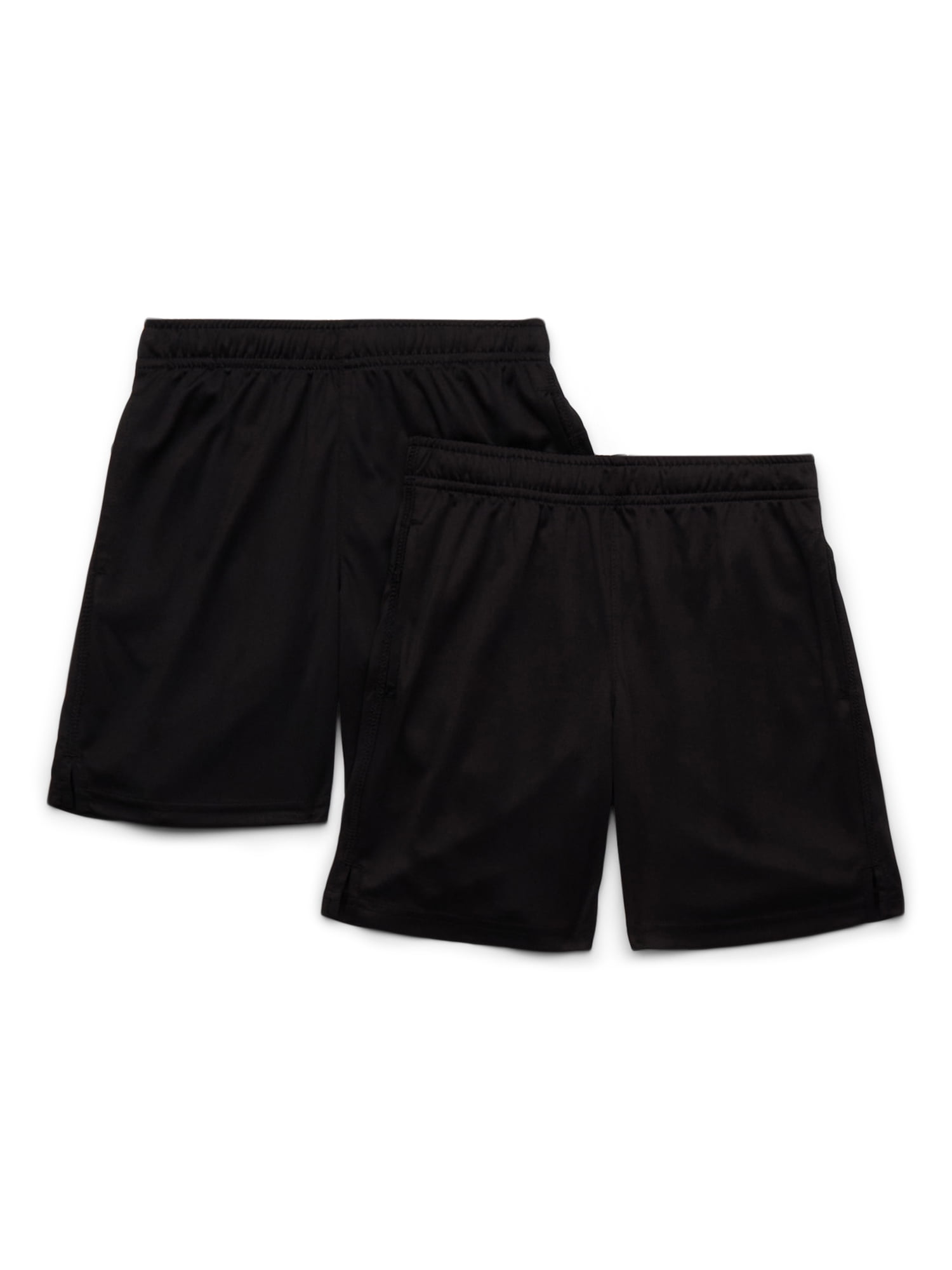 Boys Performance Shorts, 2-Pack, Sizes 4-18 & Husky