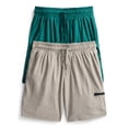thumbnail image 1 of Athletic Works Boys' ButterCore Shorts, 2-Pack, Sizes 4-18 & Husky, 1 of 3