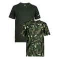 thumbnail image 1 of Athletic Works Boy's Active Short Sleeve T-shirt 2-Pack, Sizes 4/5-18, 1 of 20