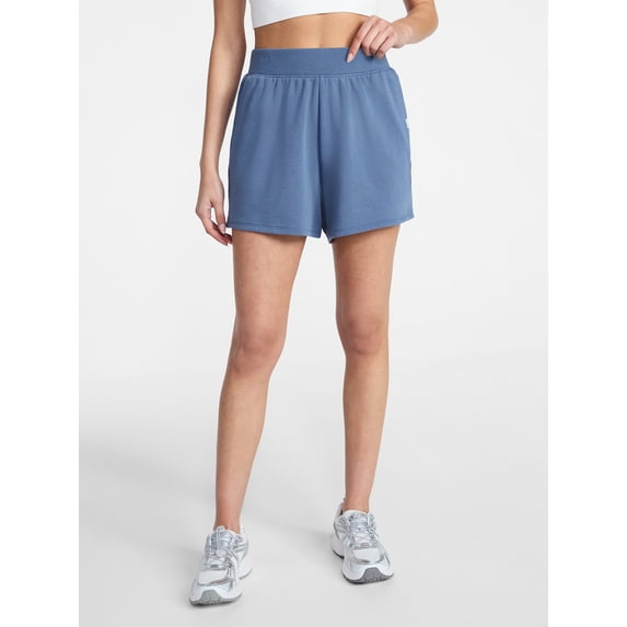 Athletic Works Women's French Terry Shorts, Sizes XS-XXXL