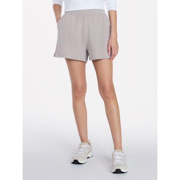 Athletic Works Women's French Terry Shorts, Sizes XS-XXXL