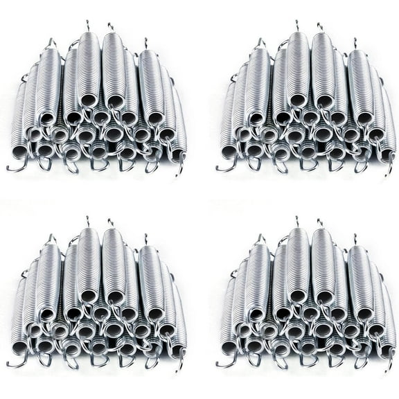 AW 5.5-8.25inch Trampoline Springs Heavy Duty Galvanized Steel Replacement Springs Trampoline Accessories Trampoline Parts Various Size (Pack of 80)