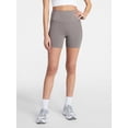 thumbnail image 1 of Athletic Works Women's High Rise Bike Shorts, 5" Inseam, Size XS-XXXL, 1 of 5