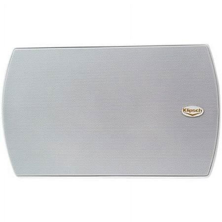 Klipsch - 6-1/2" 2-Way Outdoor Loudspeakers (Pair) - White