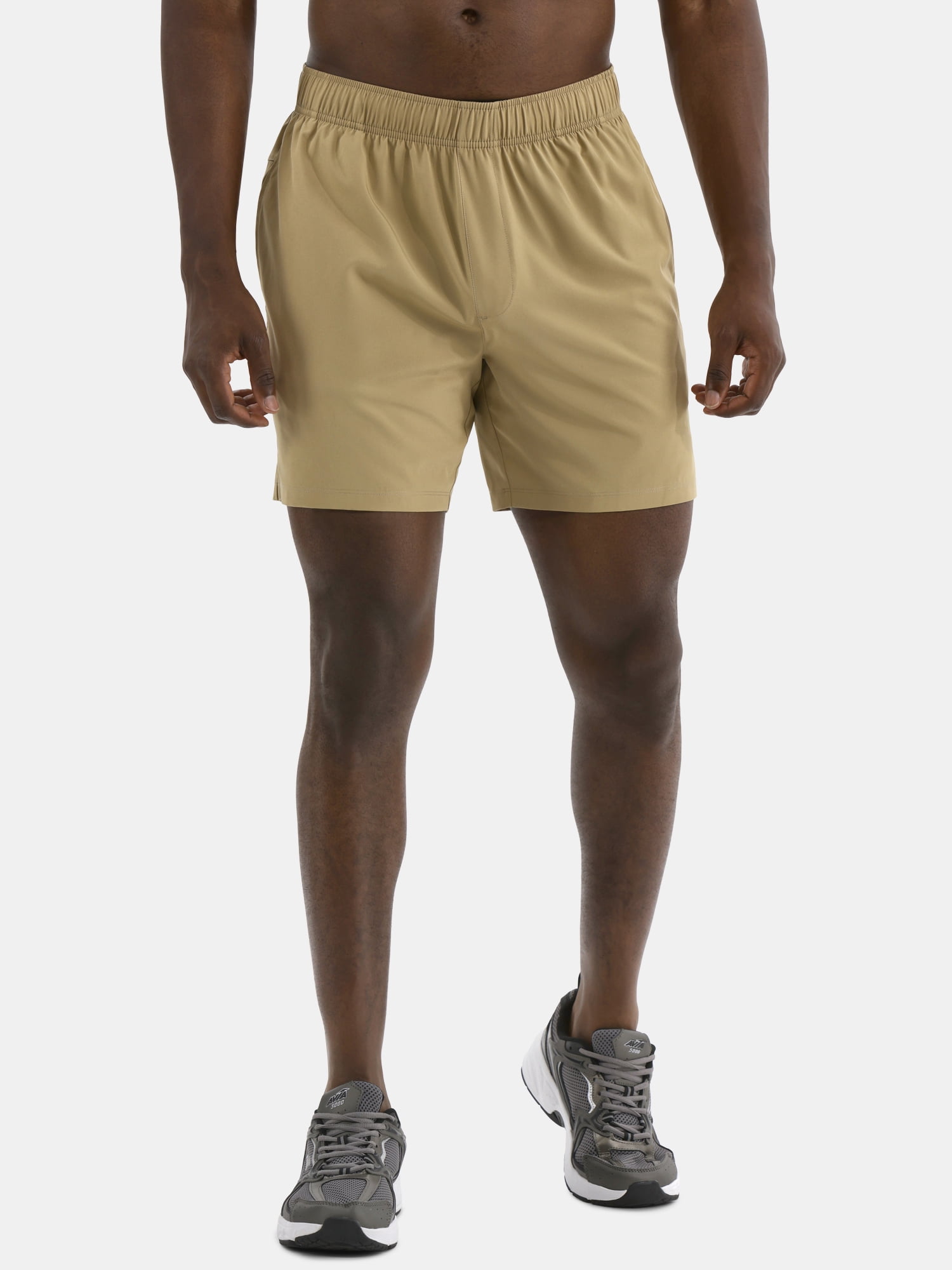 Athletic Works Men's and Big Men's Woven Running Shorts, 6" and 8" Inseams, Sizes XS-5XL