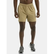 Athletic Works Men's and Big Men's Woven Running Shorts, 6" and 8" Inseams, Sizes XS-5XL