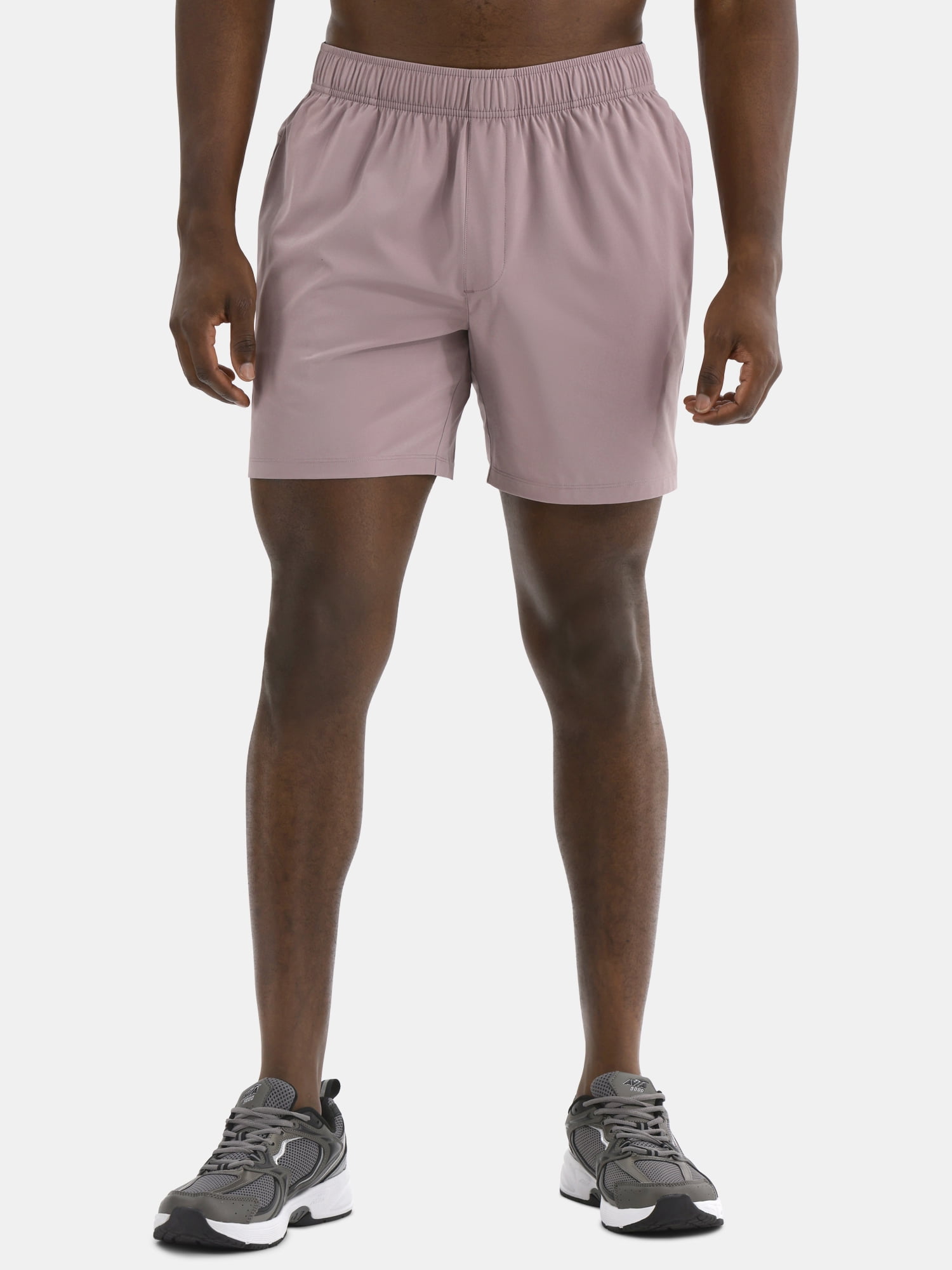 Athletic Works Men's and Big Men's Woven Running Shorts, 6" and 8" Inseams, Sizes XS-5XL