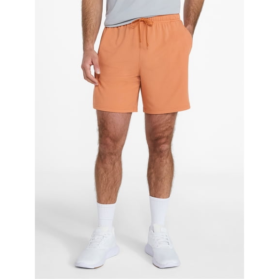 Athletic Works Men's and Big Men's Mesh Shorts, 7" Inseam, Sizes S-5XL