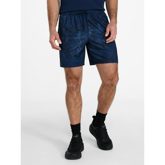 Athletic Works Men's and Big Men's Mesh Shorts, 7" Inseam, Sizes S-5XL