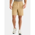 thumbnail image 1 of Athletic Works Men’s and Big Men’s Woven Running Shorts, 6" and 8" Inseams, Sizes XS-5XL, 1 of 5