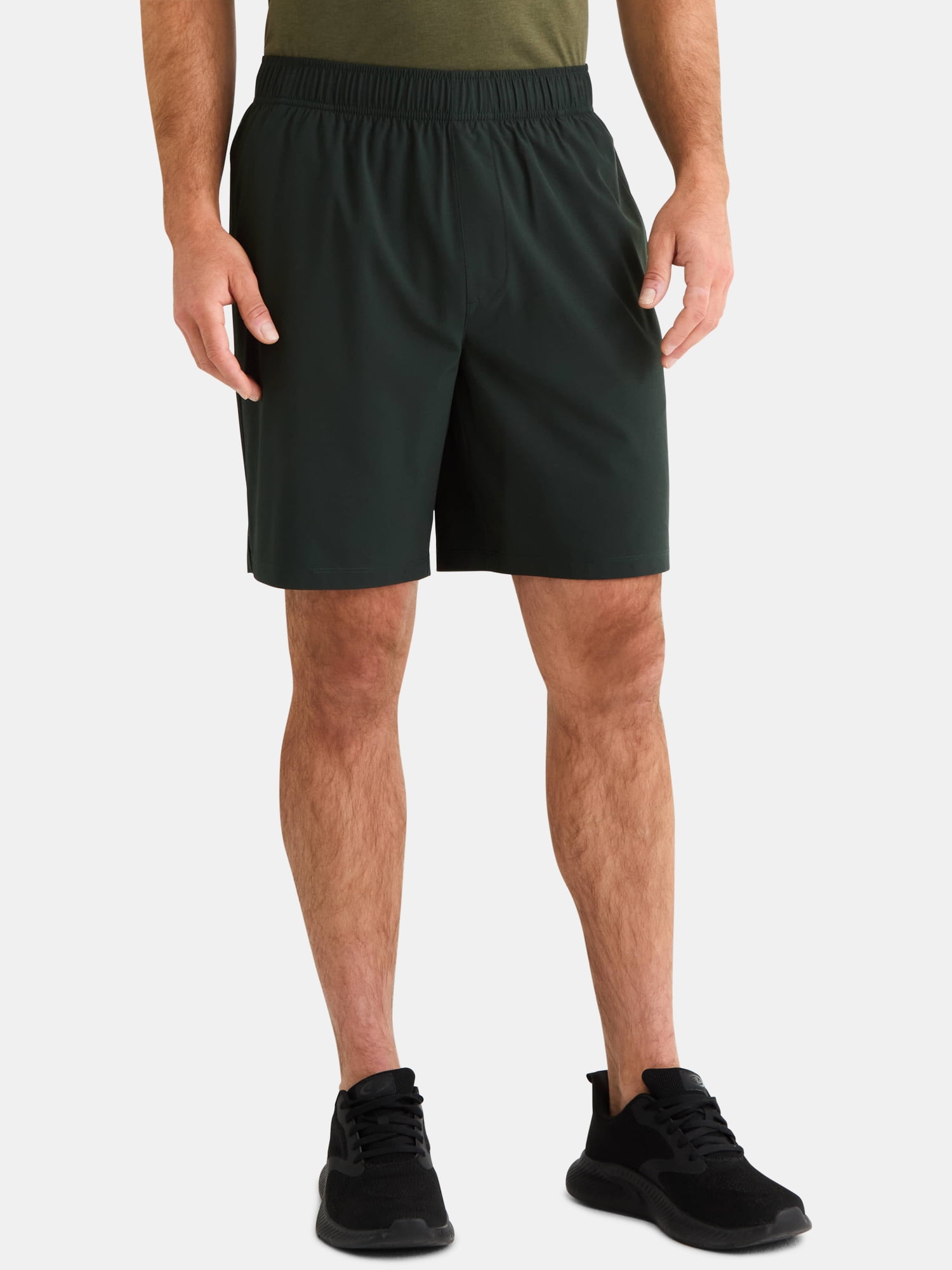 Athletic Works Men's and Big Men's Woven Running Shorts, 6" and 8" Inseams, Sizes XS-5XL
