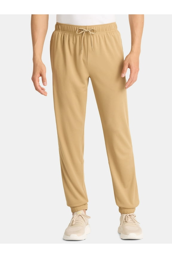 Men’s and Big Men’s Active Mesh Joggers, Size S-3XL