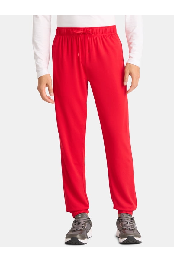 Men’s and Big Men’s Active Mesh Joggers, Size S-3XL