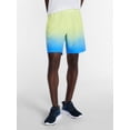 thumbnail image 1 of Athletic Works Men's and Big Men's Active Ombre Perforated Woven Performance Shorts, 7" Inseam, Sizes XS-5XL, 1 of 5