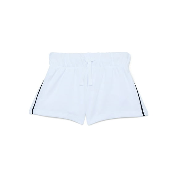 Athletic Works Little and Big Girls Performance Knit Shorts, Sizes 4-18